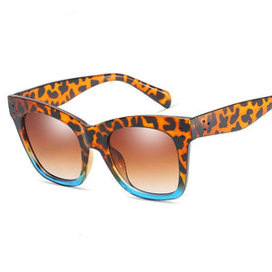 Luxury Rectangle Cat Eye Sunglasses