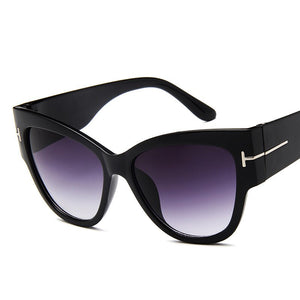 Designer Cat Eye Gradient Sunglasses