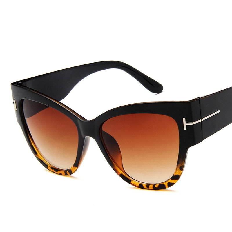 Designer Cat Eye Gradient Sunglasses