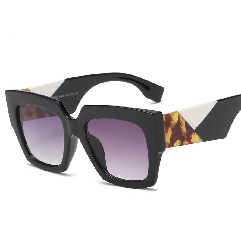 Fashionable Square Oversized Sunglasses