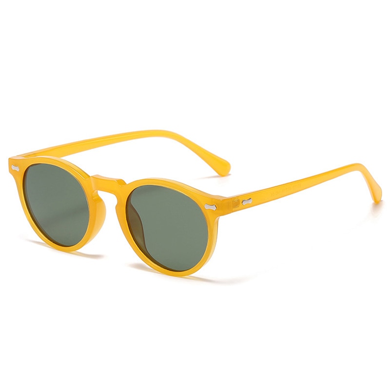 Retro Round Polarized Sunglasses