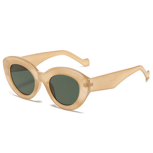 Fashion Round Cat Eye Sunglasses