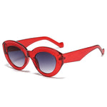 Load image into Gallery viewer, Fashion Round Cat Eye Sunglasses
