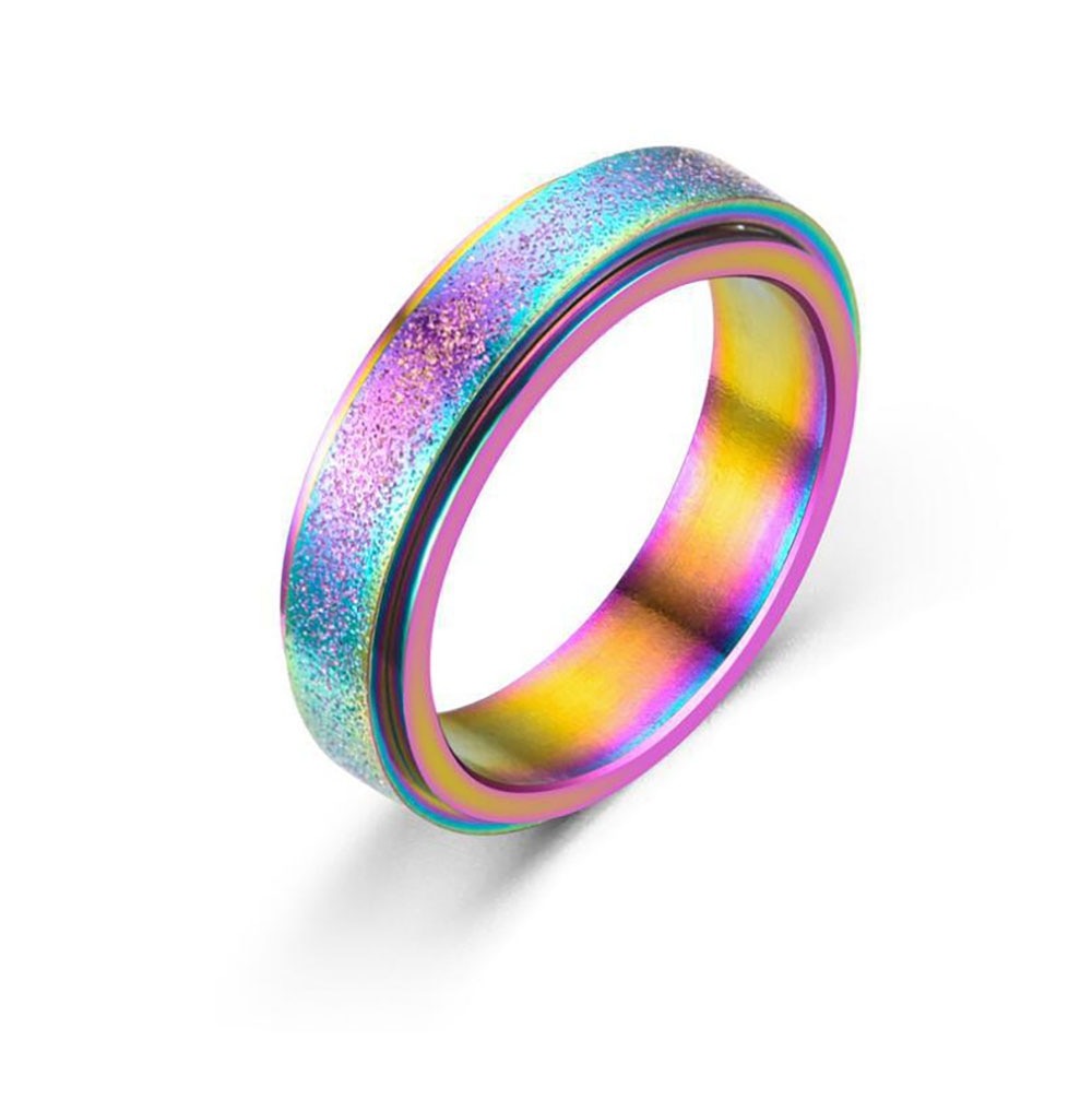 Glitter Fidget Ring