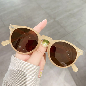 Retro Round Polarized Sunglasses