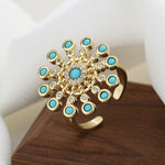 Load image into Gallery viewer, Boho Crystal Fidget Ring
