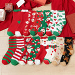 Load image into Gallery viewer, Warm Fuzzy Christmas Socks
