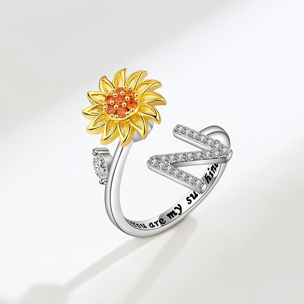 You Are My Sunshine Fidget Ring