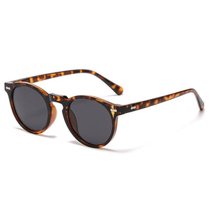 Retro Round Polarized Sunglasses