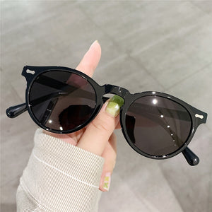 Retro Round Polarized Sunglasses