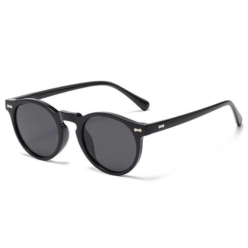 Retro Round Polarized Sunglasses