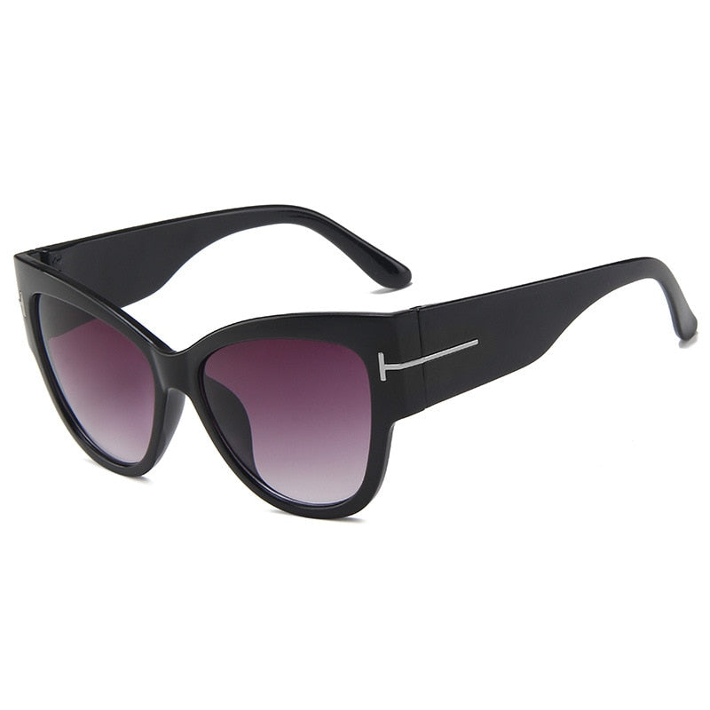 Designer Cat Eye Gradient Sunglasses