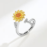 Load image into Gallery viewer, You Are My Sunshine Fidget Ring
