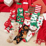 Load image into Gallery viewer, Warm Fuzzy Christmas Socks
