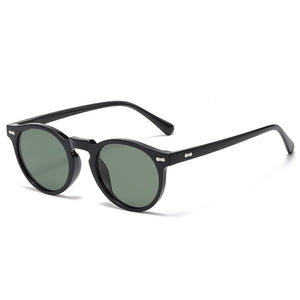 Retro Round Polarized Sunglasses