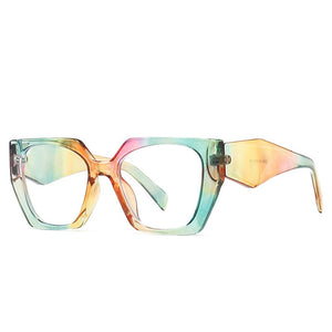 Retro Polygon Colorful Sunglasses