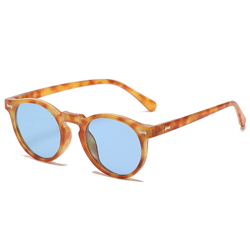 Retro Round Polarized Sunglasses