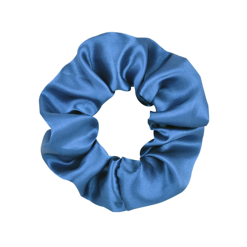 Colorful Satin Scrunchie