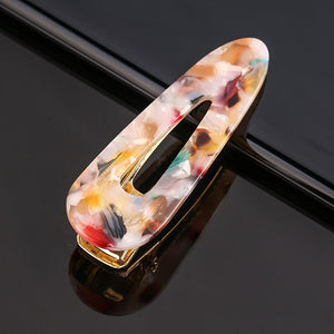 Waterdrop Marbled Hairgrip