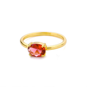 Simple Birthstone Rings