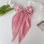 Load image into Gallery viewer, Long Satin Hair Bow
