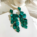 Load image into Gallery viewer, Fairy Flower Petal Tassel Earrings
