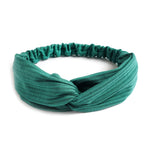 Load image into Gallery viewer, Knitted Cotton Crossknot Headband
