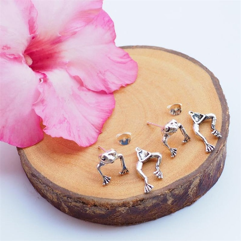 Cute Froggy Stud Earrings