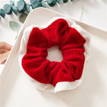 Load image into Gallery viewer, Velvet Christmas Scrunchie
