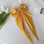 Load image into Gallery viewer, Long Satin Hair Bow
