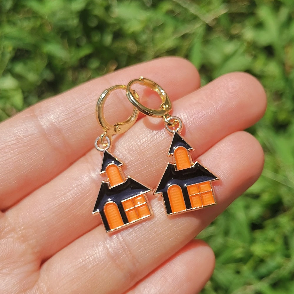 Adorable Halloween Charm Earrings