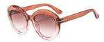 Load image into Gallery viewer, Retro Round Gradient Sunglasses
