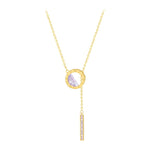 Load image into Gallery viewer, Luxury Roman Numeral Crystal Necklace
