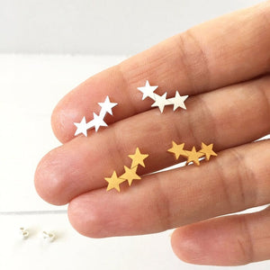 Dainty Star Earring Set
