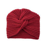 Load image into Gallery viewer, Warm Knitted Crossknot Beanie
