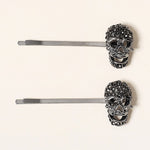 Load image into Gallery viewer, Crystal Skull Hair Pins
