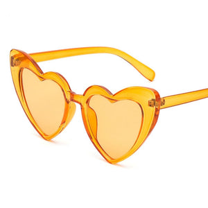 Retro Heart Cat Eye Sunglasses