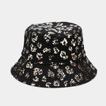 Load image into Gallery viewer, Metallic Leopard Print Bucket Hat
