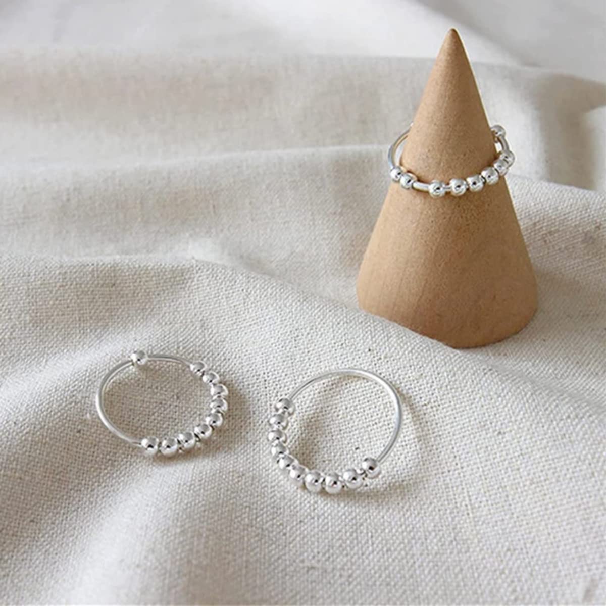 Beaded Fidget Ring