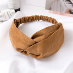 Load image into Gallery viewer, Suede Crossknot Hair Band
