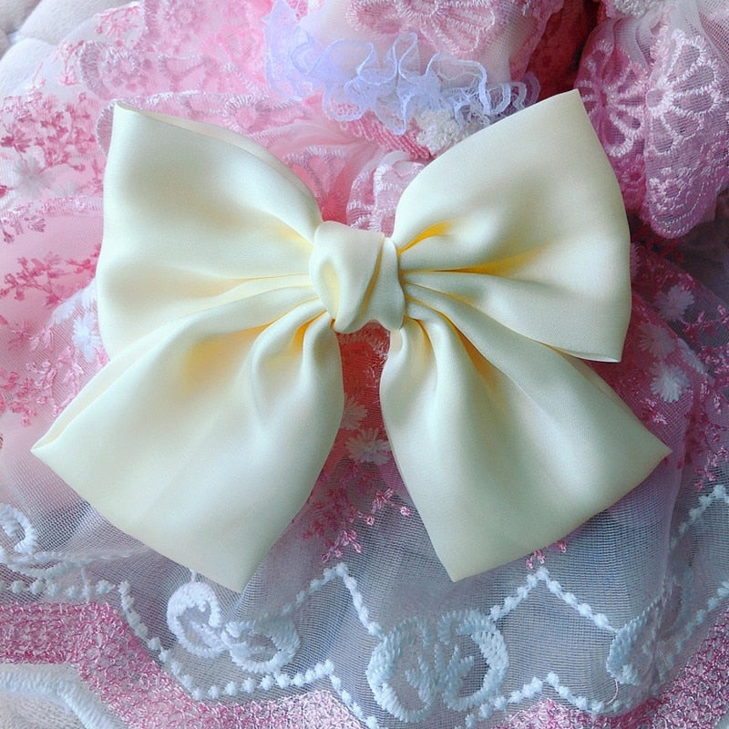 Colored Satin Bow