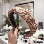 Load image into Gallery viewer, Braided Satin Headband
