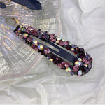 Load image into Gallery viewer, Crystal Water Drop Hair Barrette
