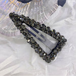 Load image into Gallery viewer, Crystal Triangle Hair Barrette
