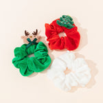 Load image into Gallery viewer, Christmas Hair Scrunchies
