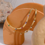Load image into Gallery viewer, Rainbow Crystal Collar Necklace
