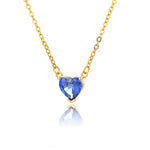 Load image into Gallery viewer, Crystal Heart Pendant Necklace
