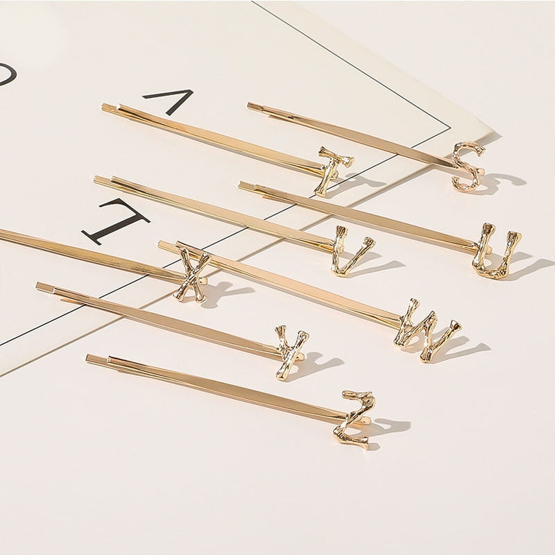 Letter Hairpins