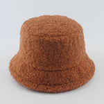 Load image into Gallery viewer, Warm Faux Wool Bucket Hat

