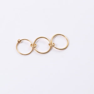 Layered Strand Loop Ring